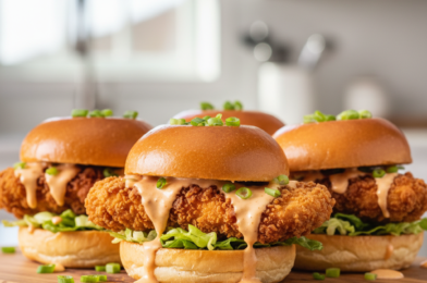 Bang Bang Chicken Sliders Recipe – Crispy Easy Chicken Sliders on Kings Hawaiian Rolls