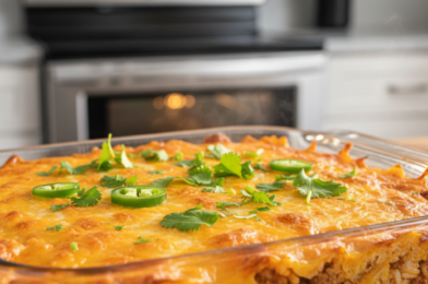 Cheesy Taco Rice Recipe (Easy One-Pan Dinner the Whole Family Will Love)