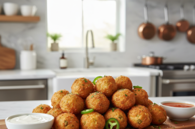 Cheesy Jalapeno Balls | Easy Crispy Appetizer Everyone Will Love