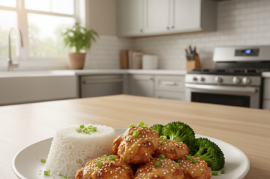 Crispy Bang Bang Chicken with Spicy Peanut Sauce Magic