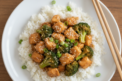 Delicious Chicken & Broccoli Stir-Fry in 30 Minutes or Less