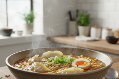 Dumpling Ramen Bowl