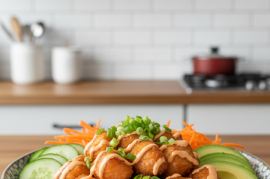 Bang Bang Salmon Bites Bowls