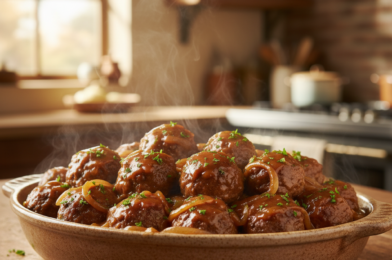 Salisbury Steak Meatballs Recipe – Easy Comfort Food Dinner