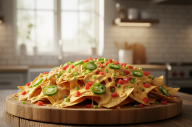 Nachos With Beer Cheese Sauce Recipe (Ultimate Game Day Snack)