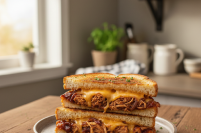 BBQ Chicken Grilled Cheese – The Ultimate Cheesy Comfort Sandwich