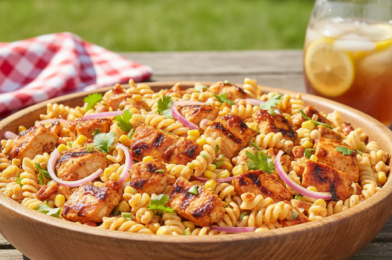 BBQ Chicken Pasta Salad: A Delightful Summer Dish!