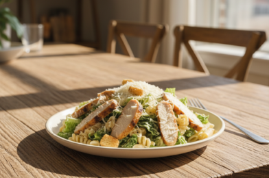 Chicken Caesar Pasta Salad: The Ultimate Creamy & Fresh Crowd-Pleaser