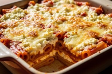 Healthy High Protein Cottage Cheese Baked Ziti (Easy, Creamy & Guilt-Free)