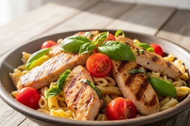 Chicken Bruschetta Pasta: A Fresh, Flavor-Packed Italian-Inspired Dinner