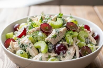Healthy Greek Yogurt Chicken Salad (Creamy, High-Protein & Easy Recipe)