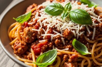 Easy Turkey Bolognese Spaghetti (Healthy, Flavorful & Weeknight-Friendly)