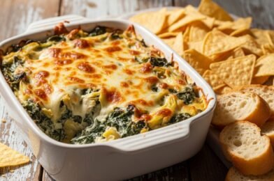 Dump and Go Spinach and Artichoke Dip – Easy, Creamy Snack Recipe