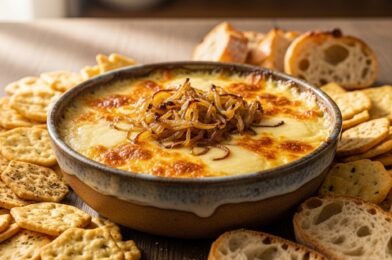 Caramelized Onion and Gruyere Dip (Rich, Creamy & Perfect for Entertaining)
