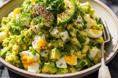 Keto Avocado Egg Salad (Creamy, Low-Carb & Perfect for Meal Prep)