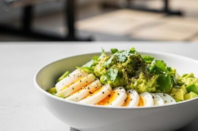 Workout Egg Avocado Salad Recipe (High-Protein, Healthy & Perfect for Meal Prep)