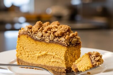 Decadent Pumpkin Streusel Cheesecake Recipe Perfect for Fall Desserts and Gatherings