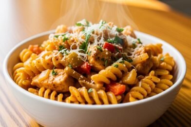 One Pot Creamy Cajun Chicken Pasta (Easy, Spicy & Ultra Creamy Weeknight Dinner)