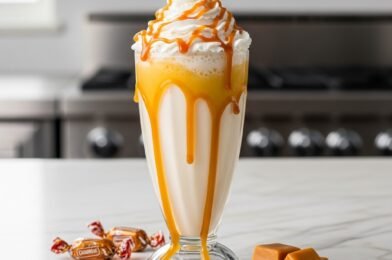 Vanilla Caramel Milkshake – Creamy, Sweet & Irresistibly Smooth