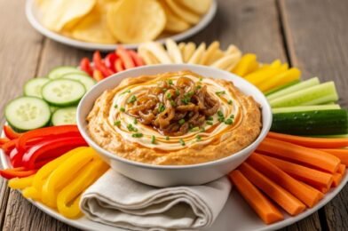 Caramelized Onion Dip – Creamy, Sweet & Savory Snack Recipe