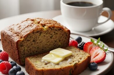 Moist & Healthy Banana Zucchini Bread