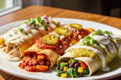 High Protein Chicken Enchiladas: Simple, Dreamy White Sauce & Nutritious Meal Prep Favorite!