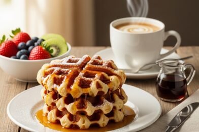 South Korean Croffles Recipe (Croissant Waffles That Are Crispy, Buttery & Irresistible)