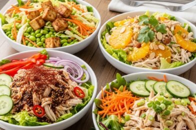 Chinese Chicken Salad Has the Best Fresh Meal Prep Idea with Homemade Dressing