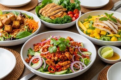 Chopped Thai-Inspired Chicken Salad Recipe: Fresh, Crunchy & Flavor-Packed