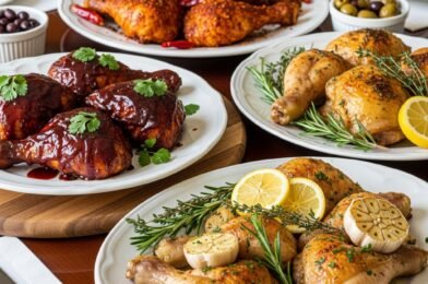 Baked Chicken Leg Quarters: Crispy Skin, Juicy Meat & Easy Oven Recipe