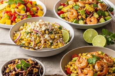 Summer Corn Salad with Avocado: A Fresh and Vibrant Delight