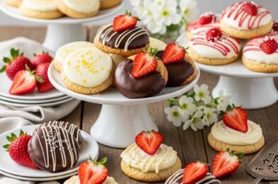 Iced Strawberry Cookies: Soft, Sweet & Perfectly Glazed Treats