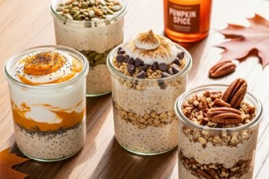 Easy Pumpkin Spice Overnight Oats: Creamy, Cozy & Perfect for Meal Prep