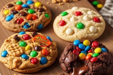 Rainbow M&M Cookies (Easy Recipe) – Soft, Chewy & Colorful Treats