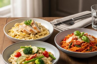 Lazy Girl Pasta | Quick & Creamy 15-Minute Pasta Recipe