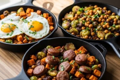 Sweet Potato Brussel Sprout Hash – A Flavorful, Healthy Skillet Meal