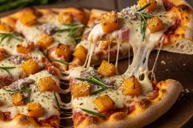 Rosemary Roasted Butternut Squash Pizza: A Cozy Gourmet Fall-Inspired Homemade Pizza