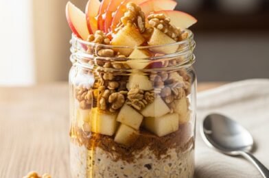 Apple Cinnamon Overnight Oats Recipe (Easy, Healthy & Perfect Make-Ahead Breakfast)