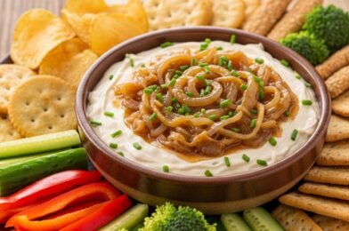 Caramelized Onion Dip – Creamy, Sweet & Savory Snack Recipe