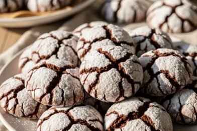 Double Chocolate Crinkle Cookies – Rich, Fudgy & Bakery-Style Treats