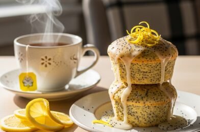 Easy Lemon Poppy Seed Muffins – Soft, Moist & Bakery-Style Treat