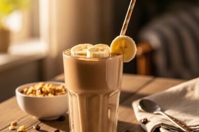 Coffee Banana Smoothie (Creamy, Energizing & Easy Breakfast Recipe)