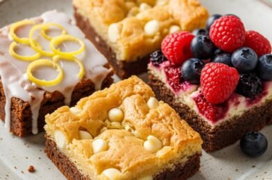 Chewy Lemon Brownies (Bright, Fudgy & Irresistibly Citrus)