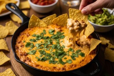 CREAMY CHORIZO QUESO DIP – THE ULTIMATE CHEESY SNACK RECIPE