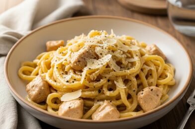 Honey Pepper Chicken Pasta Recipe (Sweet, Spicy & Creamy Dinner Favorite)