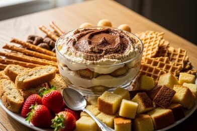 5 Minute Tiramisu Dessert Dip (Easy No-Bake Party Favorite)