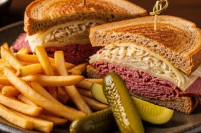 Crispy Buttered Rye Reuben Sandwich Recipe (Fast, Flavorful & Perfectly Crispy)