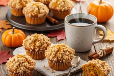 Easy Pumpkin Streusel Muffins Perfect for Cozy Breakfasts