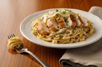 Southern Style Creamy Parmesan Chicken Pasta