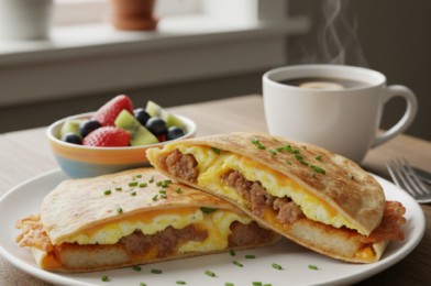 Hearty Cheesy Grilled Breakfast Crunchwrap: The Ultimate Morning Comfort Food